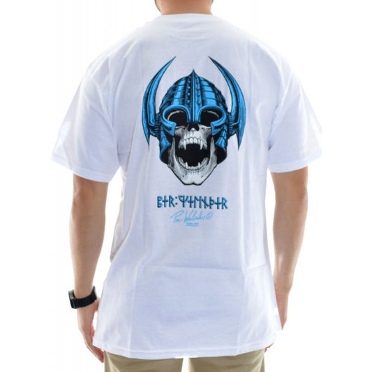 T-Shirt Powell Peralta Welinder Skull Branco