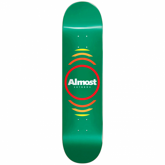 Almost Reflex Youth Green Skateboard Deck 7.375"