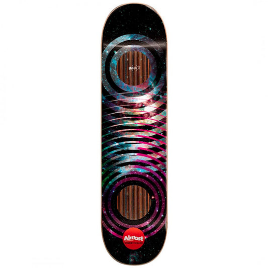 Almost Rodney Mullen Space Rings Impact Skateboard Deck 8.25"