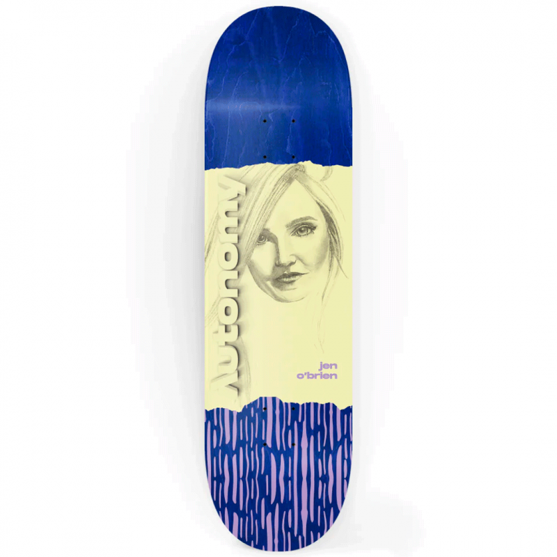 Autonomy Jen O'Brien IV Portrait Skateboard Deck 8.25"