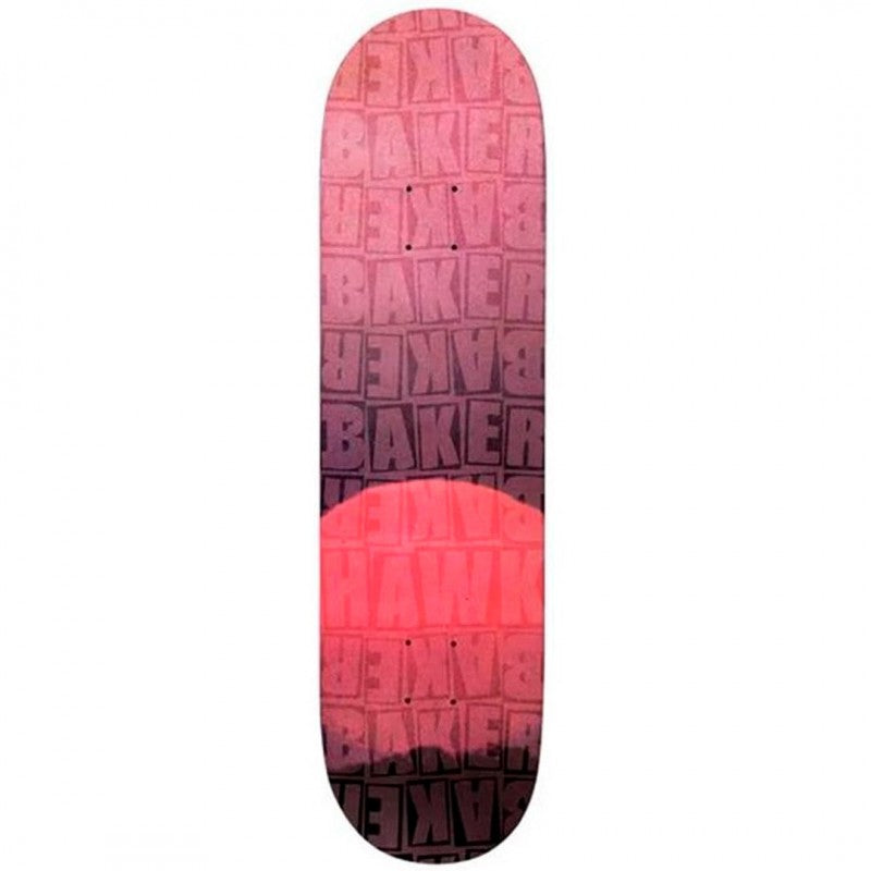 Baker Riley Hawk Pile Red Skateboard Deck 8.125"