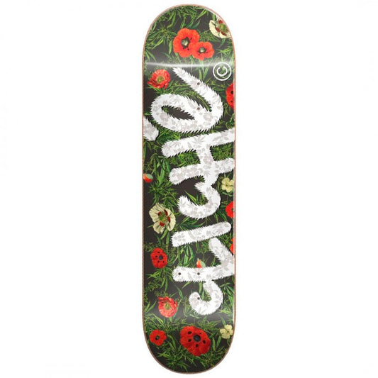 Cliché Botanical Charcoal Skateboard Deck 8.125"