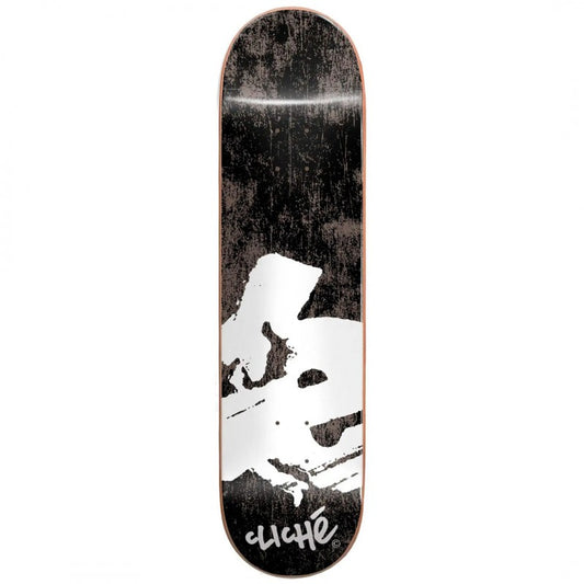 Cliché Europe Black Skateboard Deck 8.0"