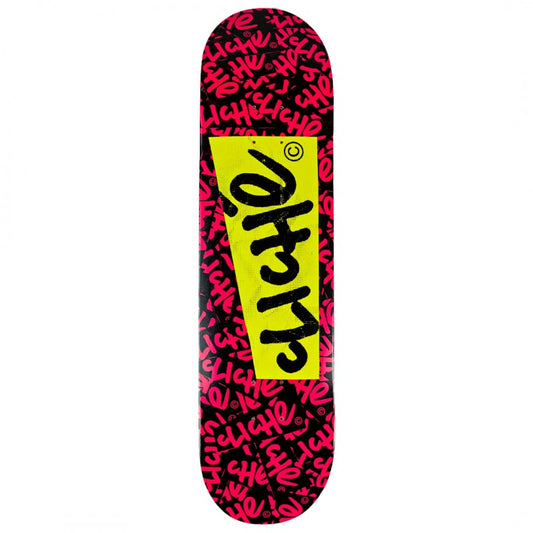 Cliché Paper Rubline Lime Skateboard Deck 8.0"