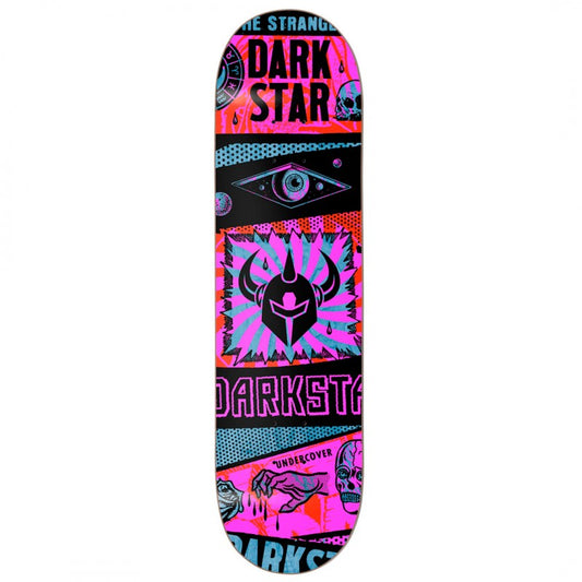 Darkstar Collapse Pink Skateboard Deck 8.0"