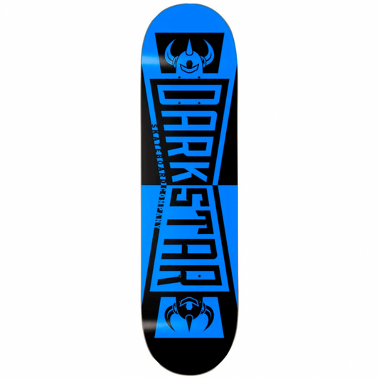 Darkstar Divide Blue Black Skateboard Deck 8.25"