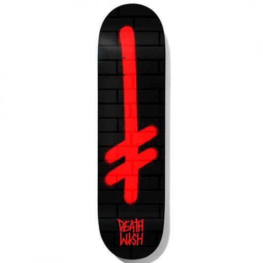 Deathwish Gang Logo Bricks Skateboard Deck 8.0"