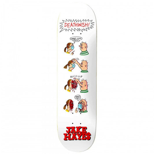 Deathwish Jake Hayes Quarantine Skateboard Deck 8.0"