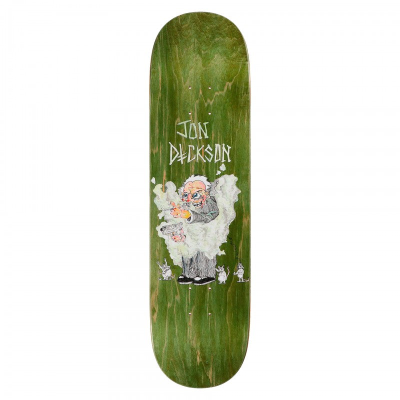 Deathwish Jon Dickson Mice &amp; Men Skateboard Deck 8.38"