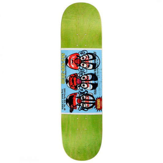 Deathwish Julian Davidson Chatman Skateboard Deck 8.125"