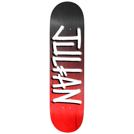 Deathwish Julian Davidson Gang Name Black Red Skateboard Deck 8.0"