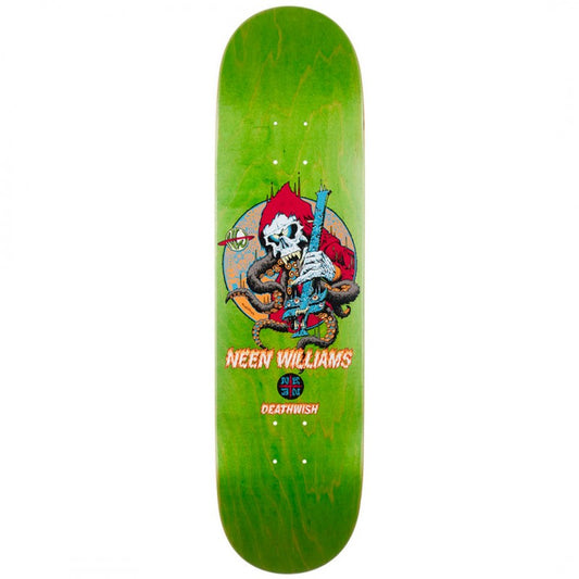 Deathwish Neen Williams Astrovore Twin Skateboard Deck 8.25"