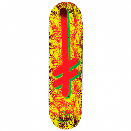 Deathwish Pedro Delfino Gang Logo Horses Skateboard Deck 8.25''