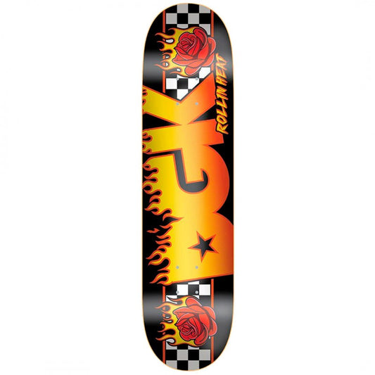 DGK Rollin Heat Skateboard Deck 8.06"