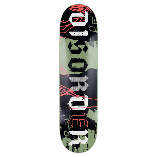 Disorder Abstrakt Skateboard Deck 8.5"