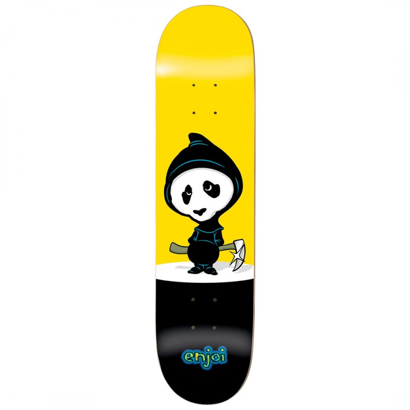 Enjoi Creeper Yellow Hybrid Skateboard Deck 7.5"