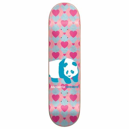 Enjoi Samarria Brevard Peekaboo Pro Panda Super Sap Red Skateboard Deck 8.0"