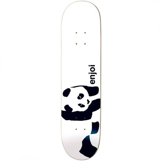 Enjoi Whitey Panda Wide Logo R7 Skateboard Deck 8.25"