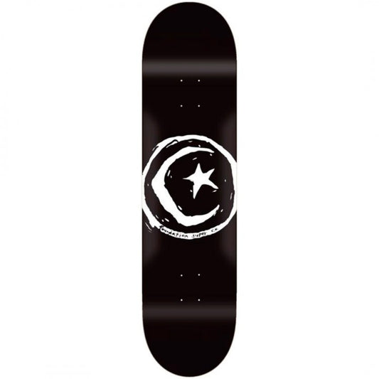 Foundation Star & Moon Black 8.38" Skateboard Deck 8.38"