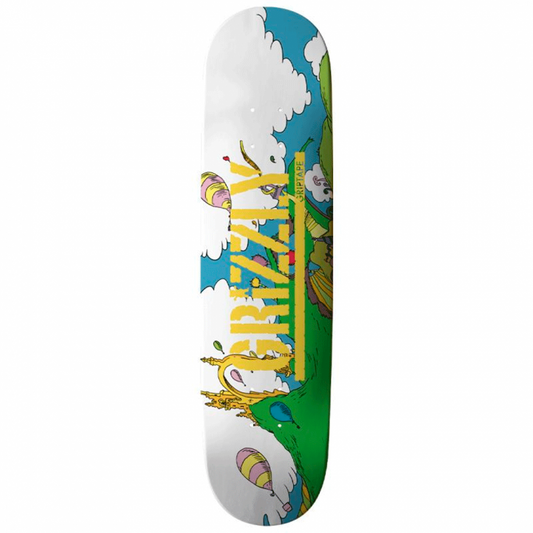 Grizzly Up Up And Away Skateboard Deck 8.25"