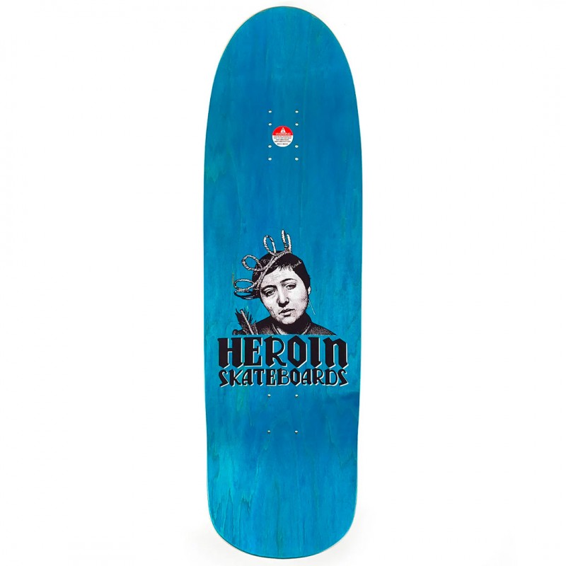 Heroin Craig Questions Scott Joan Skateboard Deck 9.5"