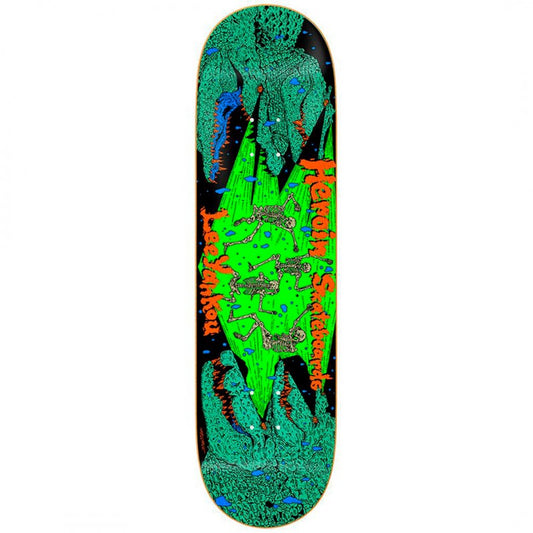 Heroin Lee Yankou Croc Skateboard Deck 8.25"