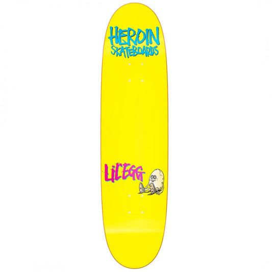 Heroin Lil Egg Skateboard Deck 7.9"