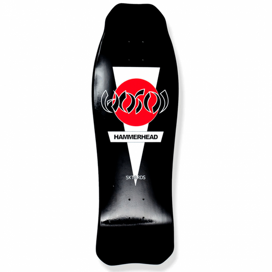 Hosoi Hammerhead Double Kick Black Skateboard Deck 10.25"