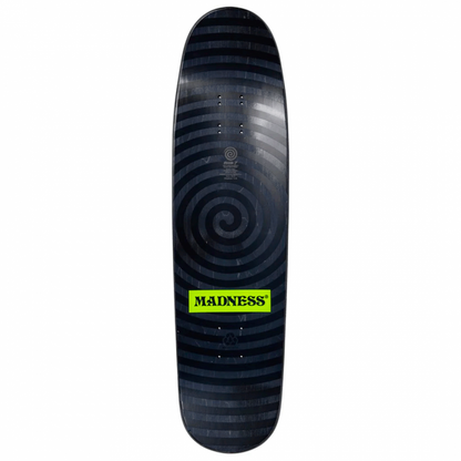 Madness Baked Slick Black R7 Skateboard Deck 8.6"