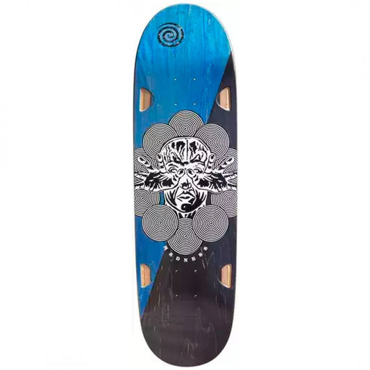 Madness Manipulate Black Blue R7 Skateboard Deck 8.94"