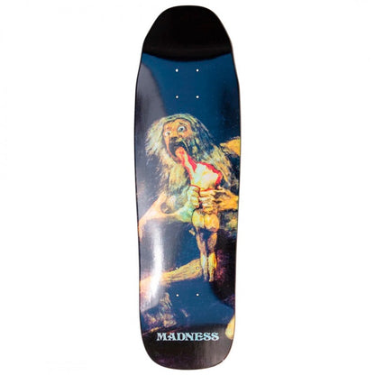 Madness Son Black Holographic R7 Skateboard Deck 9.5"