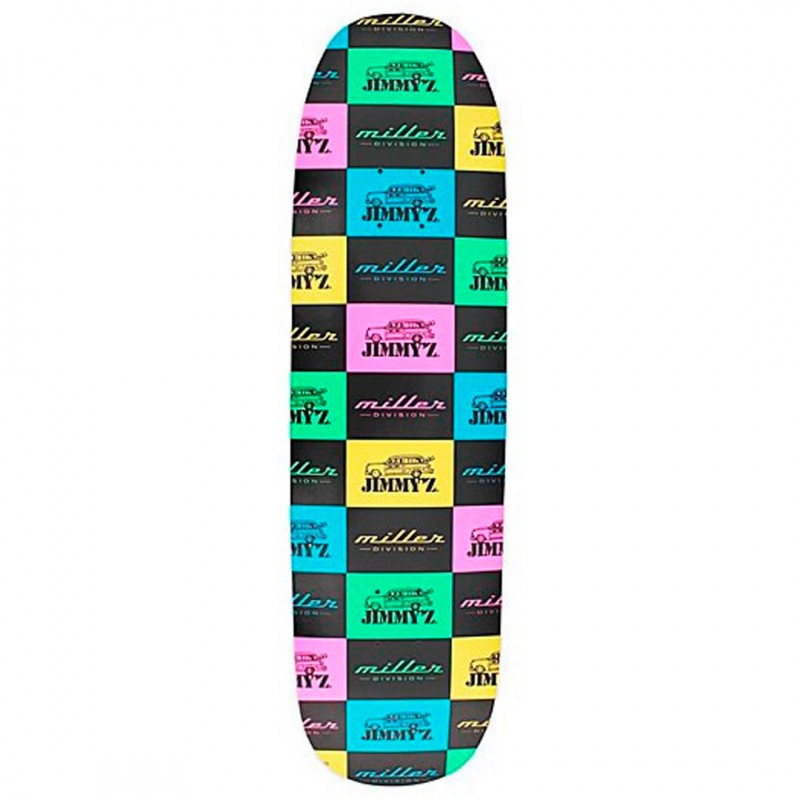 Miller Jimmy'z 80"s Skateboard Deck 8.5"