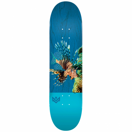 Mini Logo Poison Lion Fish Skateboard Deck 8.5"