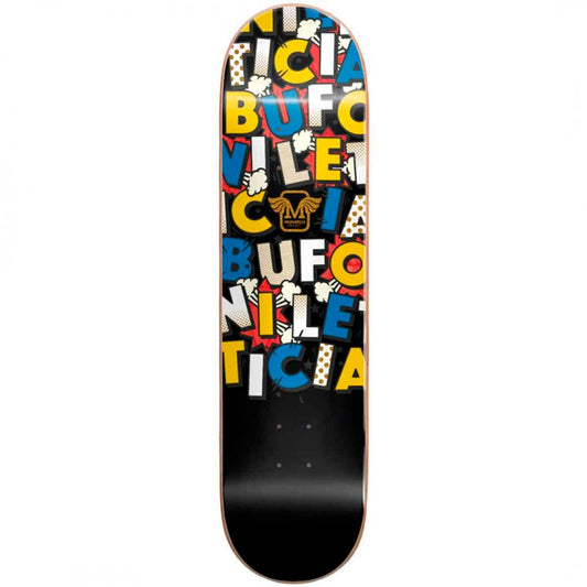 Monarch Leticia Bufoni Rialto Red Skateboard Deck 8.0"