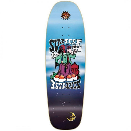 New Deal Siamese Slick Skateboard Deck 9.375"