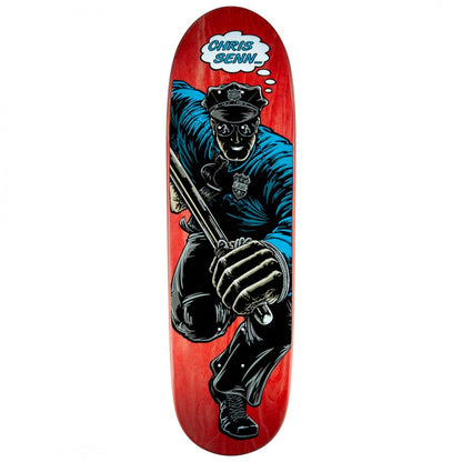 Powell Peralta Chris Senn Cop Skateboard Deck 9.13"