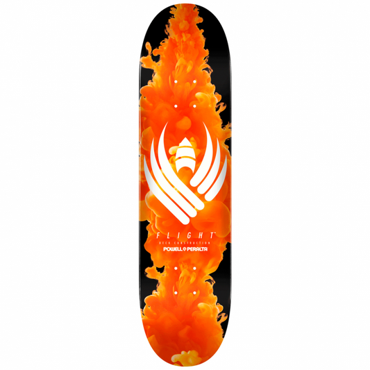 Powell Peralta Flight® Color Burst Orange Skateboard Deck 9.0"