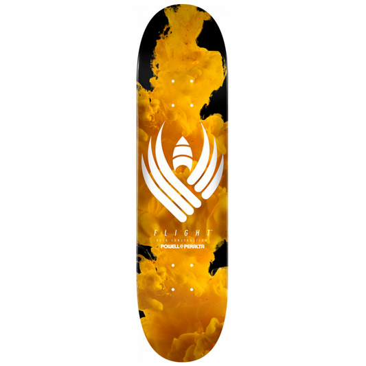 Powell Peralta Flight® Color Burst Yellow Skateboard Deck 8.75"