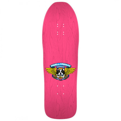 Powell Peralta Frankie Hill Bull Dog Pink Stain Skateboard Deck 10"