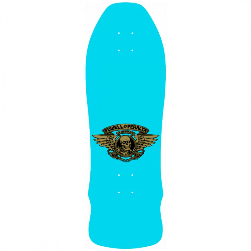 Powell Peralta Geegah Ripper Aqua Skateboard Deck 9.75"