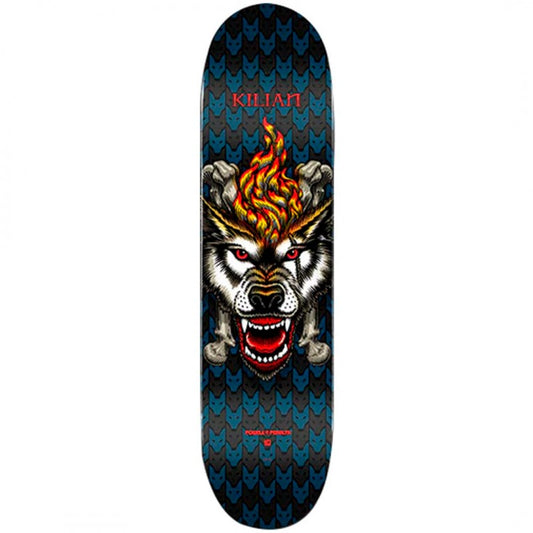 Powell Peralta Kilian Martin Wolf Blue Skateboard Deck 8.0"