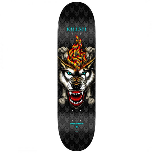 Powell Peralta Kilian Martin Wolf Gray Skateboard Deck 8.0"
