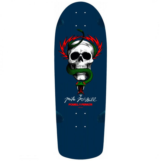 Powell Peralta Mike McGill Skull & Snake Navy Skateboard Deck 10"