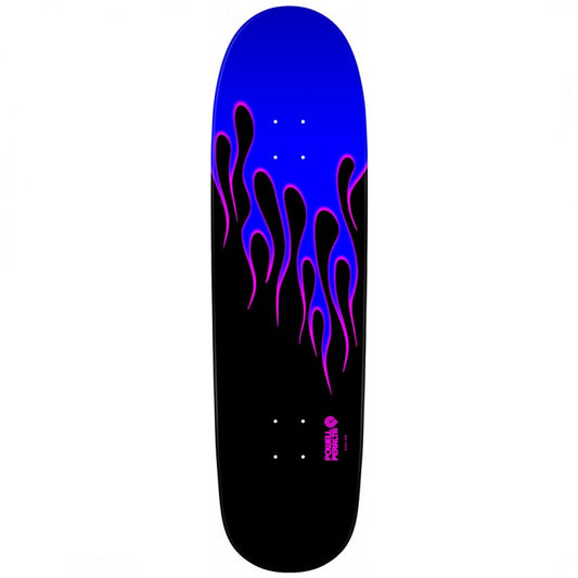 Powell Peralta Nitro Hot Rod Flames Blue Black Skateboard Deck 9.33"