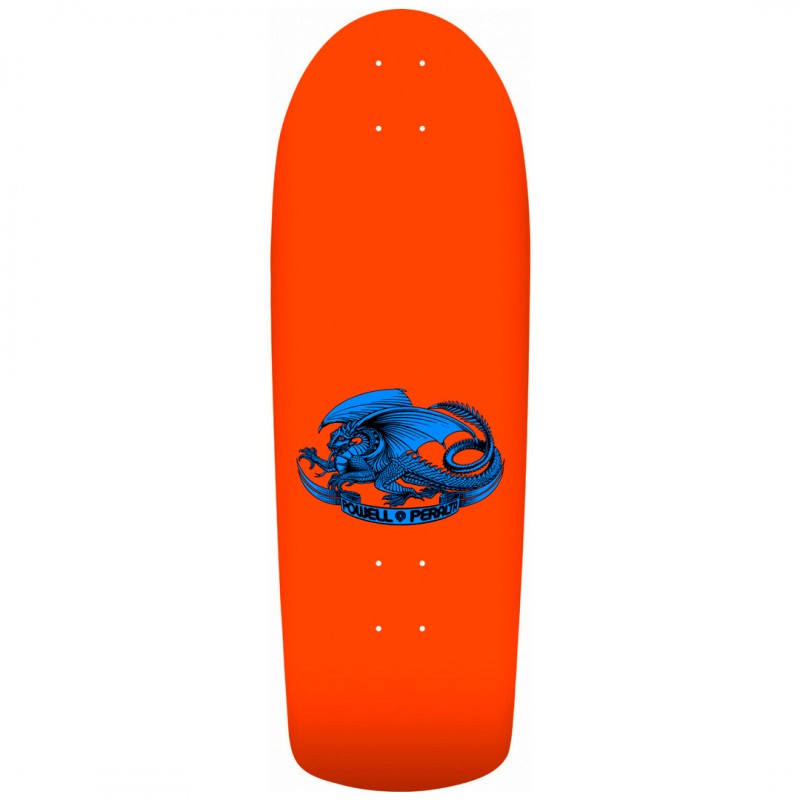 Powell Peralta OG Mike Mcgill Skull & Snake Orange Skateboard Deck 10"