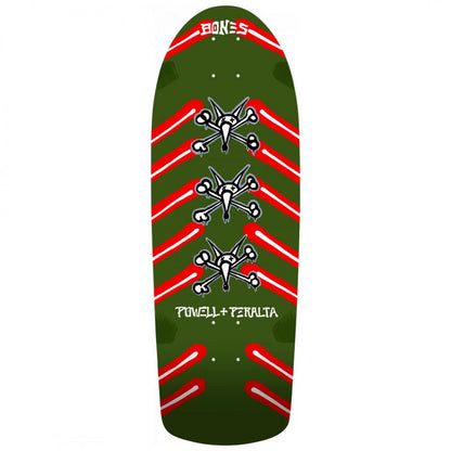 Powell Peralta OG Rat Bones Olive Green Skateboard Deck 10"