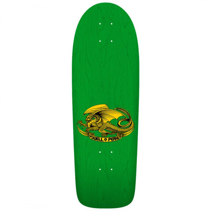 Powell Peralta OG Ray Rodriguez Skull &amp; Sword Green Stain Skateboard Deck 10"