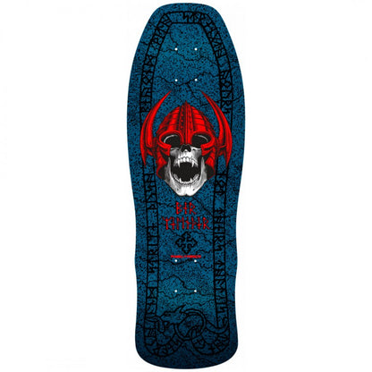 Powell Peralta Per Welinder Nordic Skull Blue Skateboard Deck 9.625"