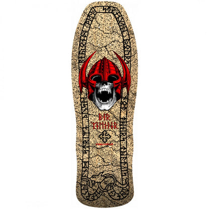 Powell Peralta Per Welinder Nordic Skull Natural Skateboard Deck 9.625"