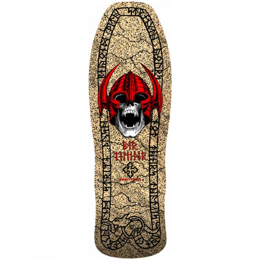 Powell Peralta Per Welinder Nordic Skull Natural Skateboard Deck 9.625"